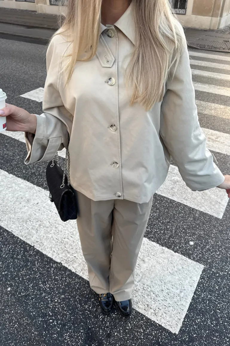 AvaIC Kort Trenchcoat