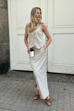 CelinaIC Lang Skjørt