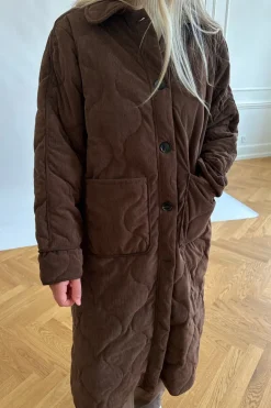 JosieIC Lang Quilted Jakke